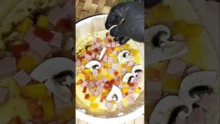 10 Minutes breakfast recipe Air fryer eggs 🍳🍕 [upl. by Adella]