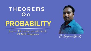 MATHEMATICS II PROBABILITY II THEOREMS IN PROBABILITY1 [upl. by Yrekcaz]