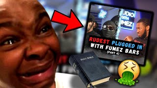 🤦🏾‍♂️🤮DRILLIN ON KDS  UK DRILL RUDEST PLUGGED IN WITH FUMEZ BARS PART 4 REACTION [upl. by Neal]