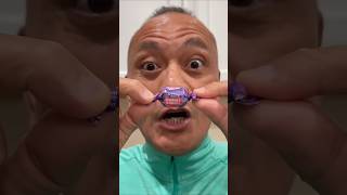 👂 ASMR AMERICAS ORIGINAL DUBBAL BUBBLE GUM GRAP FLAVOUR AND EATING SOUND 👂 asmr shorts [upl. by Iredale]