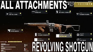 All Becker Revolving Shotgun attachments on the Vanguard BETA  Call of Duty Vanguard Beta PS5 [upl. by Isaak]