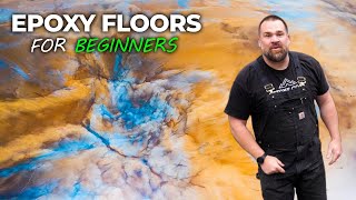 How to Epoxy Floors like a Pro  Beginners DIY Guide [upl. by Weikert]