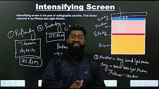 Intensifying Screen  in Hindi  Radiology  Made Easy [upl. by Brandt]