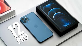 iPhone 12 Pro UNBOXING  PACIFIC BLUE [upl. by Geanine]