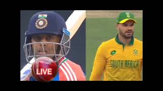 India 108 runs score 9 over  India vs South Africa live match  Tilak Verma best batsman [upl. by Sproul]