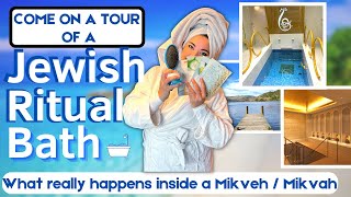 Inside a Mikvah  Tour of a Jewish Ritual Bath  What is a Mikveh   Is it Only for Women  Tips [upl. by Burnard]