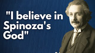 What Did Einstein Believe About Spinozas God [upl. by Packston11]