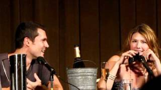 Nathan Fillion calls Jewel Staite during a panel at DragonCon 2010 [upl. by Nocaj]