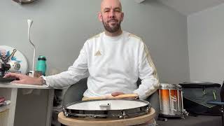 SCQF Level 6  All Snare Drumming Exercises [upl. by Odareg]