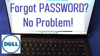 Bypass Password on ANY Dell Laptop Forgot Cant Remember XPS Latitude Inspiron Login Windows 10 11 [upl. by Wootan]