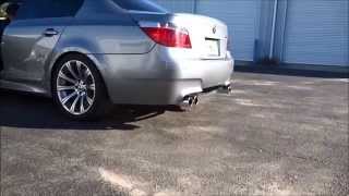 BMW M5 V10 Eisenmann Exhaust Amazing sound [upl. by Cuhp]