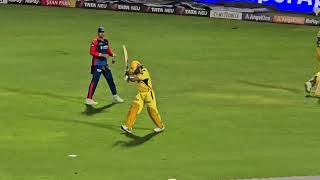 MS Dhoni Entry at Visakhapatnam IPL 2024 ipl2024 dcvscsk msdhoni 128db recorded at Vizag [upl. by Landre]