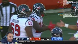 FlightReacts To Houston Texans vs Cincinnati Bengals Game Highlights  NFL 2023 Week 10 [upl. by Merari]