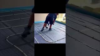 Installation Techniques for Underfloor Heating Pipes [upl. by Nylrad53]