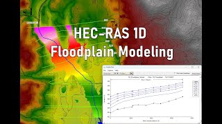 Creating a basic HECRAS 1D Floodplain Model [upl. by Dorrie]