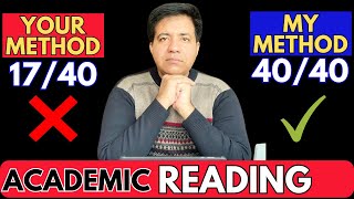 Academic IELTS Reading 4040 Correct Answers By Asad Yaqub [upl. by Quick]