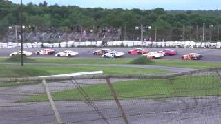 Wiscasset Speedway Pro Stock Feature Part 3 61414 [upl. by Sonafets]