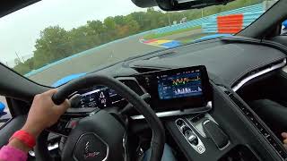 2024 C8 Corvette ERay POV Track Hot Lap at Watkins Glen BMW GVC HPDE  Battery Depletes Within a Lap [upl. by Granese]