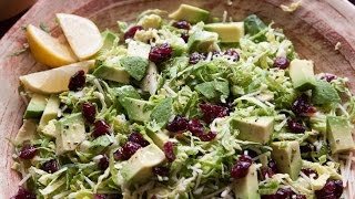 Shredded Brussels Sprout Salad [upl. by Celesta]