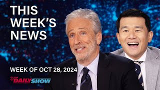 Jon Stewart on Trumps MSG Rally amp Ronny on PR Fallout and Bidens Garbage Gaffe  The Daily Show [upl. by Icram]