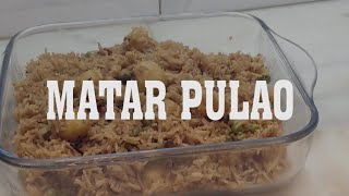 Matar Pulao Recipe  Matar Wale Chawal  Peas Palau Rice Recipe With Our Pressur Cooker Matar Pulao [upl. by Quillon236]