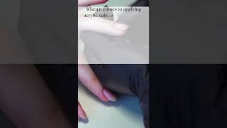 Properly File Nails Before Applying Acrylics for Flawless Results [upl. by Iat631]