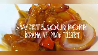 Sweet and Sour Pork  Recipe and Easy Step by Step Cooking [upl. by Emelia]