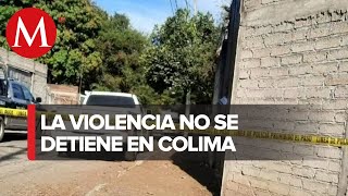 Violencia en Colima Reportan cinco hombres heridos y dos muertos [upl. by Arehs]