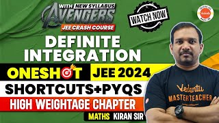 Definite Integration  ONE SHOT  Shortcuts  PYQS  Calculus  JEE 2024  JEE 2025  Kiran sir [upl. by Werdn]