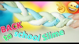 RADIERGUMMI SLIME selber machen 🏫📚 BACK TO SCHOOL Schleim DIY Deutsch  Lets Try 4K [upl. by Jill]