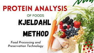 How to Determine Protein Content of Foods I Kjeldahl Method I Food Science and Technology [upl. by Dennison]