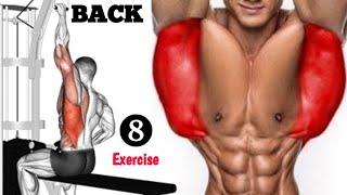 8 Huge Back Exercise  fastest [upl. by Web431]