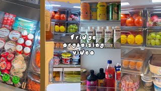 ✨Satisfying fridge organizing and restocking videos 🧊🍨 ASMR satisfying 🎙️ tiktok compilations [upl. by Neyugn157]