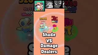 Shade 1v1 VS All Damage Dealers brawlstars [upl. by Eerased]