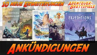 Evenfall Expeditions Keystone North America  10 neue BrettspieleErweiterungen angekündigt [upl. by Edmanda854]