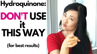 Hydroquinone How to Apply on Face [upl. by Nnyla]