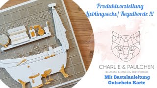 Werbung Neue Produkte von Charlie und PaulchenLieblingsecke mit Beispielen zum Basteln [upl. by Libys]