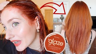 I Try Dying My Hair Copper With Glaze [upl. by Essined]