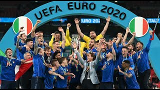 LITALIA È CAMPIONE DEUROPA  LA CAVALCATA TRIONFALE DEGLI AZZURRI  Da BRIVIDI [upl. by Aissirac]