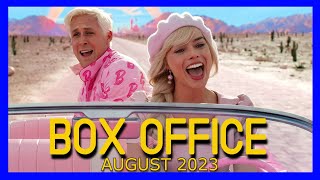 BOX OFFICE of 2023 Top 30  AUGUST Worldwide [upl. by Atiuqihc]