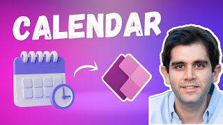 Build CALENDAR Control in POWER APPS in Minutes  Connect to SharePoint List [upl. by Anitneuq]