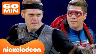 Henry Dangers Power Hour of Superhero Fights 💥  Nickelodeon [upl. by Eannyl]