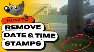 How to Remove Date amp Time Stamp from Photos in GIMP 3 Simple Ways [upl. by Aseiram]