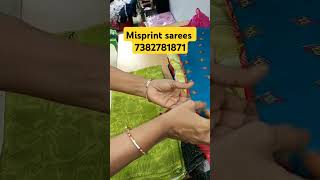 misprint sarees 999 ki 4 sarees  ashadamsale onlineshopping free shipping [upl. by Nahtannoj586]