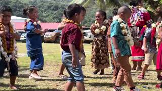 Prestation de la classe des grandes sections de l’École Maternelle de Kolopelu  Futuna 2024 [upl. by Joachima]