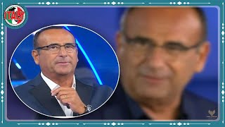 Carlo Conti non riesce a trattenersi lacrime in diretta tutti senza parole [upl. by Thibaut]