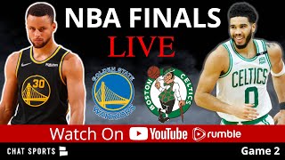 2022 NBA Finals Live Warriors vs Celtics Game 2 Live Streaming Scoreboard [upl. by Ewald684]