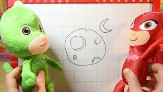 Indovina i disegni I PJ MASKS SUPER PIGIAMINI si sfidano in una nuova challange VIDEO EDUCATIVO [upl. by Iramohs]