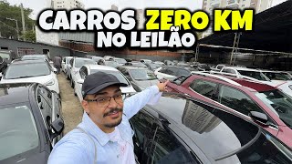 CARROS ZERO KM NO LEILÃO UM QUARTO DO VALOR DA FIPE [upl. by Einal266]