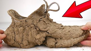 I Cleaned The Worlds MUDDIEST Yeezys  ASMR [upl. by Oigaib]